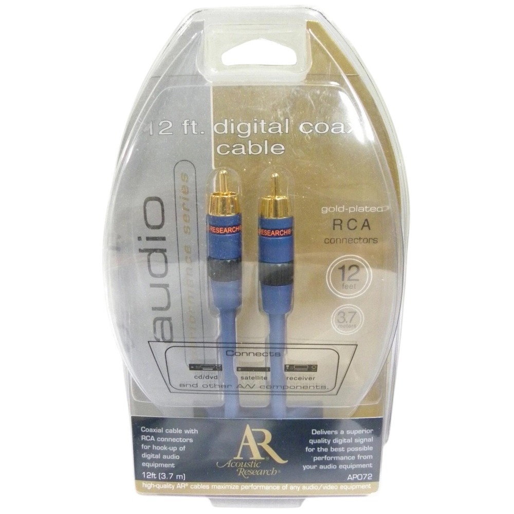 Acoustic‎ Research 3 ft. digital coax cable AP080
